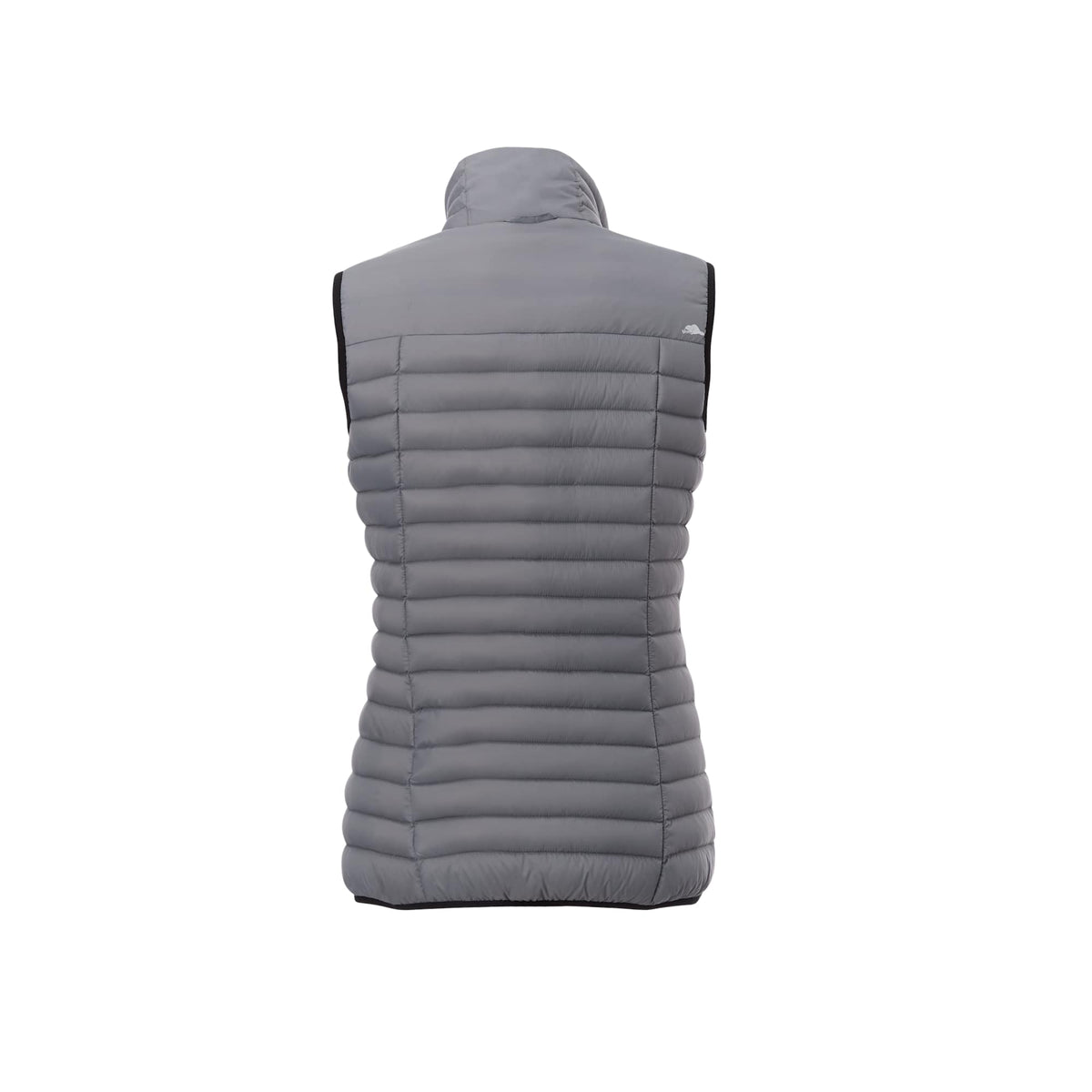 Roots73 Eaglecove Packable Down Vest for Women Embroidery - Quarry - Back Flat