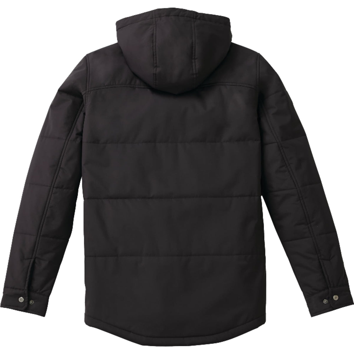 Roots73 Gravenhurst Insulated Hooded Jacket for Men Transfer - Grey Smoke - Back Flat