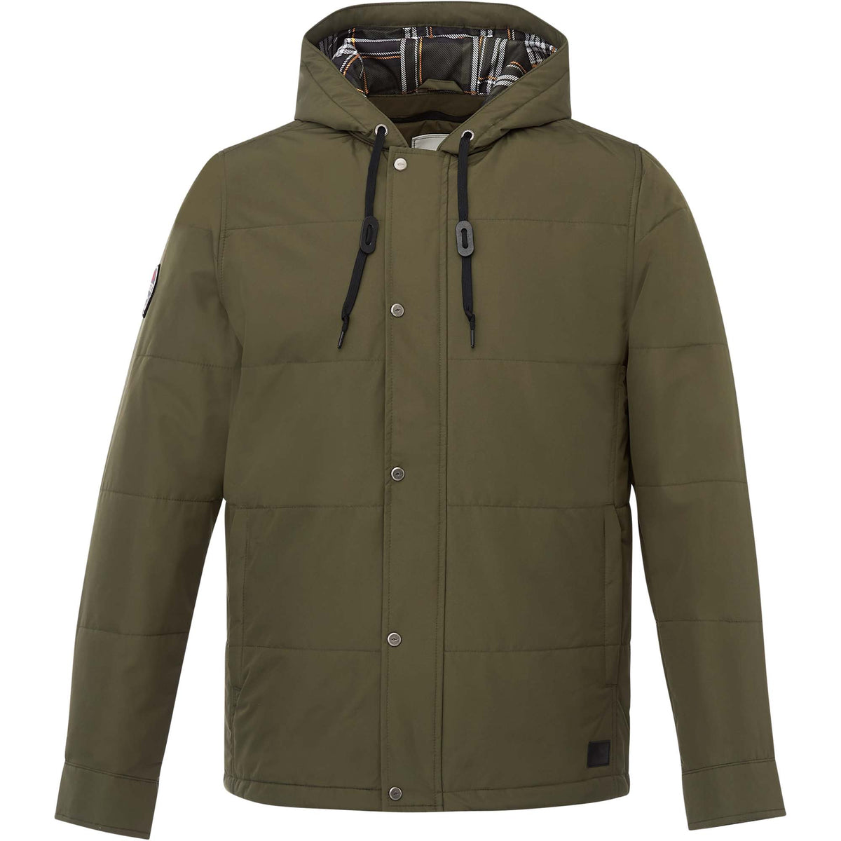 Roots73 Gravenhurst Insulated Hooded Jacket for Men Transfer - Loden - Front