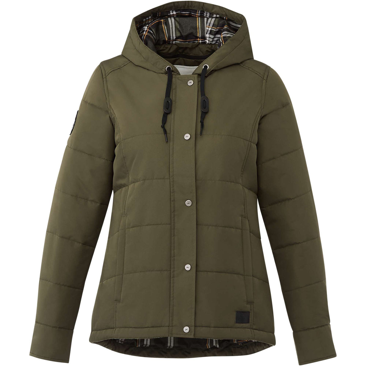 Roots73 Gravenhurst Insulated Hooded Jacket for Women Transfer - Loden - Front