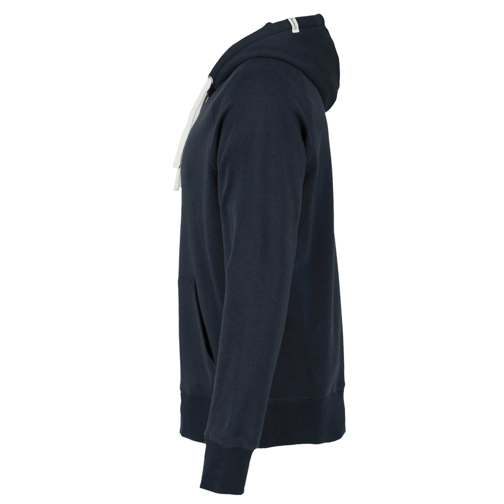 Roots73 Maplegrove Fleece Hoodie for Men Embroidery - Atlantic Navy - Flat