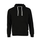 Roots73 Maplegrove Fleece Hoodie for Men Embroidery - Black - Front Flat