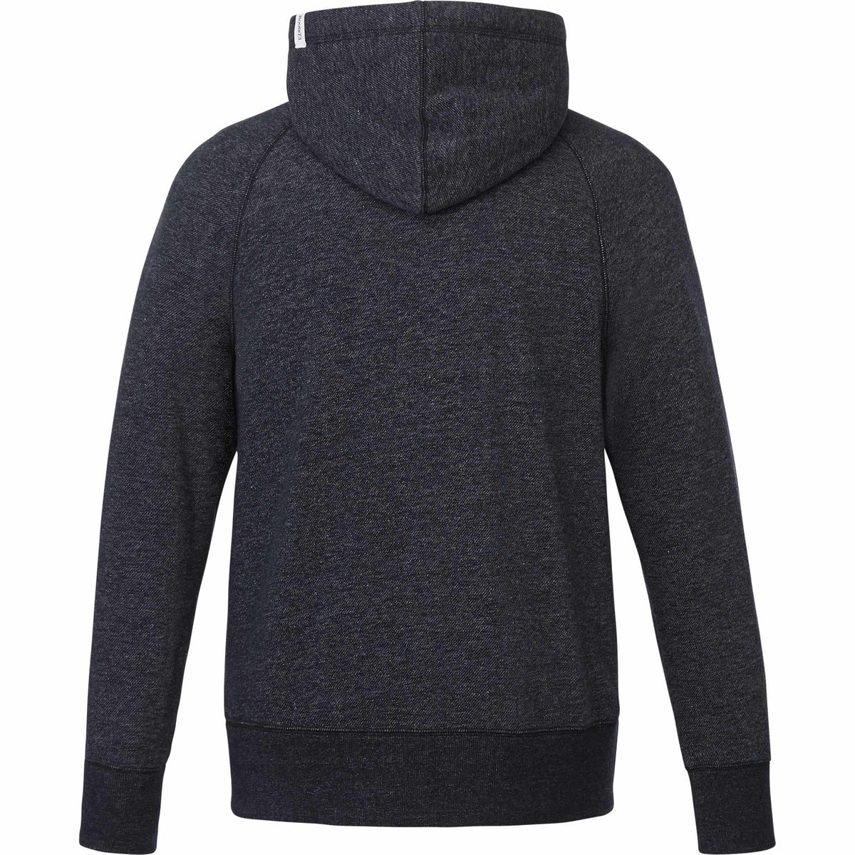 Roots73 Maplegrove Fleece Hoodie for Men Embroidery - Black Mix - Back