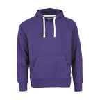 Roots73 Maplegrove Fleece Hoodie for Men Embroidery - Bright Purple - Front Flat