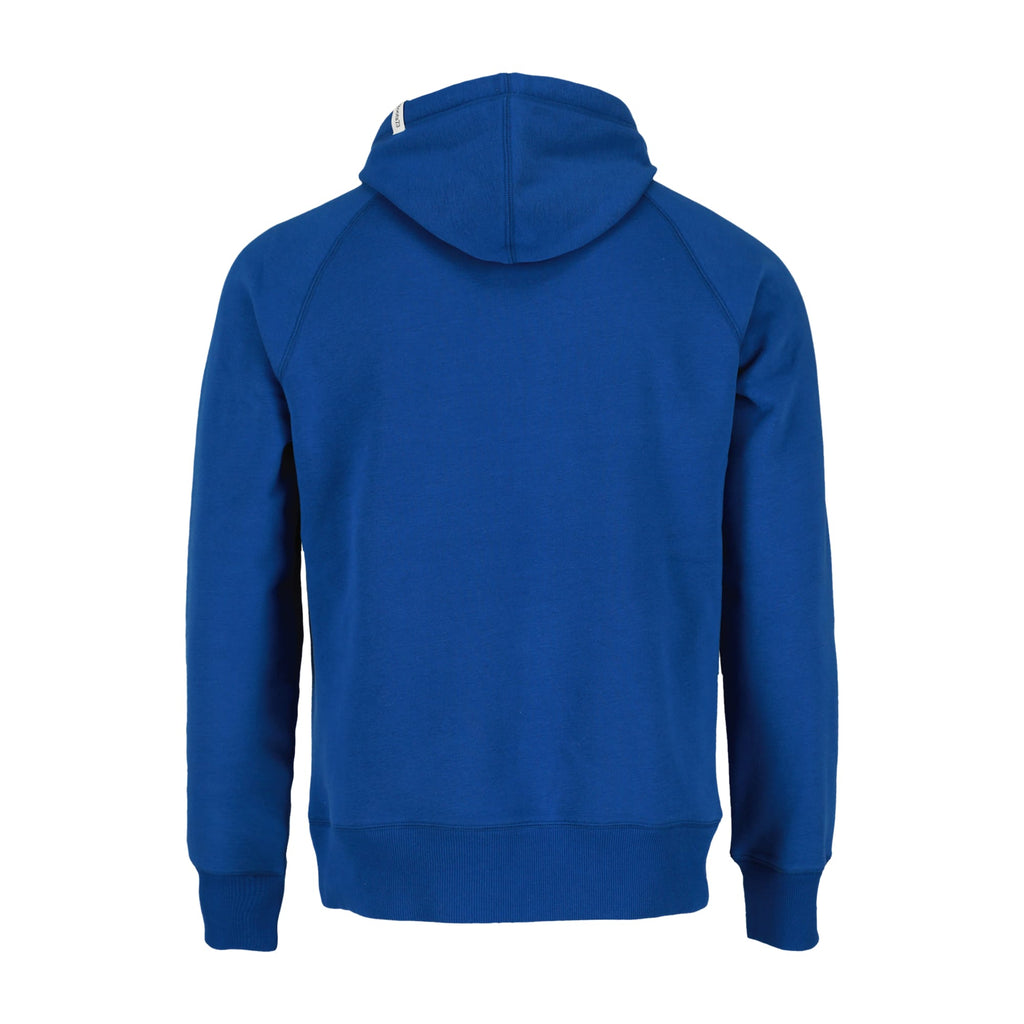 Roots73 Maplegrove Fleece Hoodie for Men Embroidery - Cobalt - Back Flat