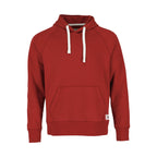 Roots73 Maplegrove Fleece Hoodie for Men Embroidery - Dark Red - Front Flat