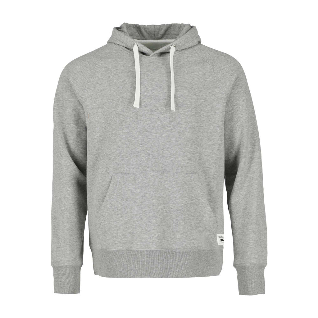 Roots73 Maplegrove Fleece Hoodie for Men Embroidery - Grey Mix - Flat 3