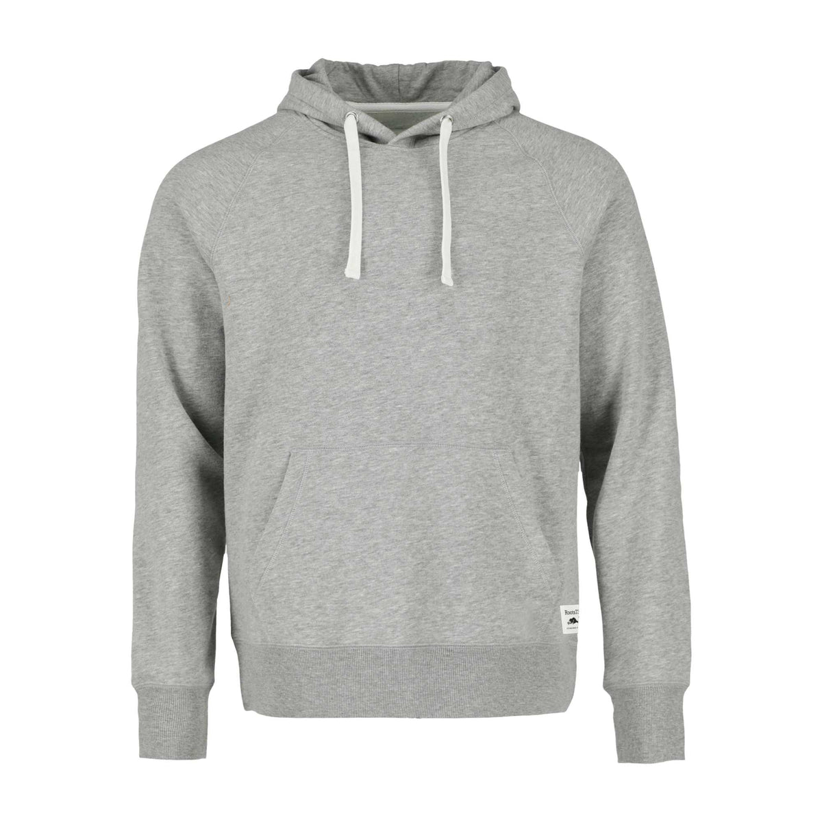 Roots73 Maplegrove Fleece Hoodie for Men Embroidery - Grey Mix - Flat 3