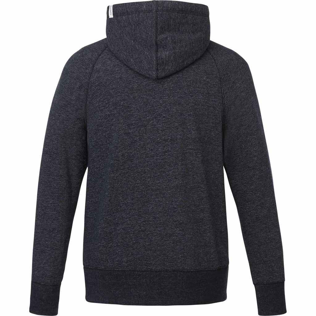 Roots73 Maplegrove Fleece Hoodie for Men Transfer - Black Mix - Back