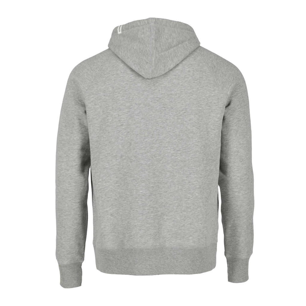Roots73 Maplegrove Fleece Hoodie for Men Transfer - Grey Mix - Back Flat