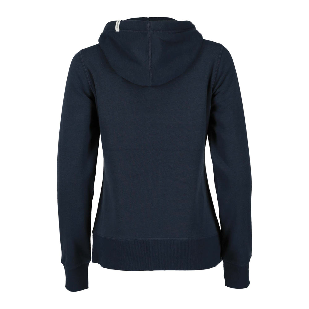 Roots73 Maplegrove Fleece Hoodie for Women Transfer - Atlantic Navy - Back Flat