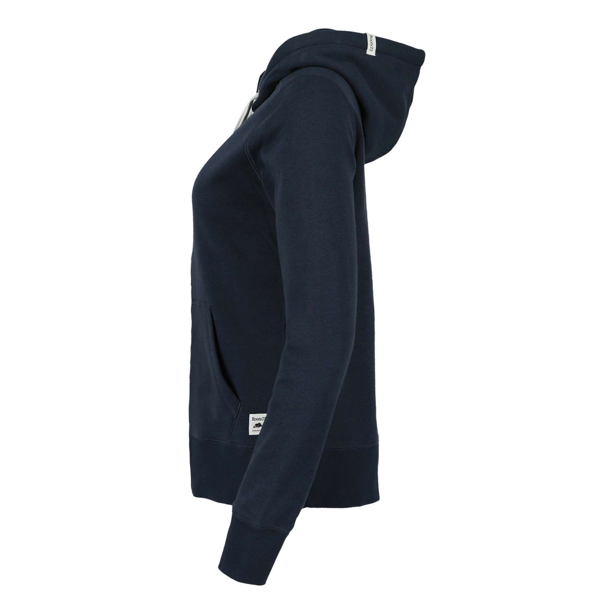 Roots73 Maplegrove Fleece Hoodie for Women Transfer - Atlantic Navy - Flat