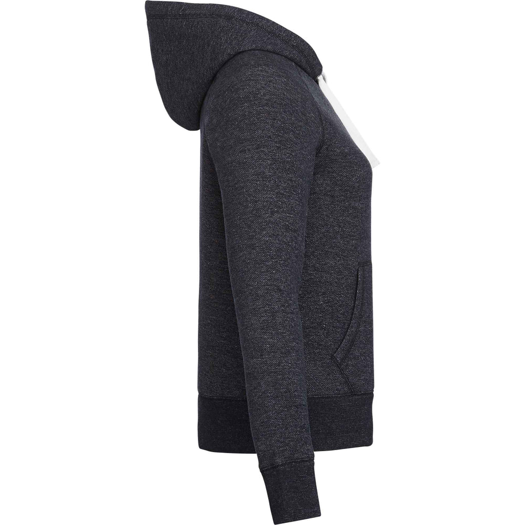 Roots73 Maplegrove Fleece Hoodie for Women Transfer - Black Mix - Right Side