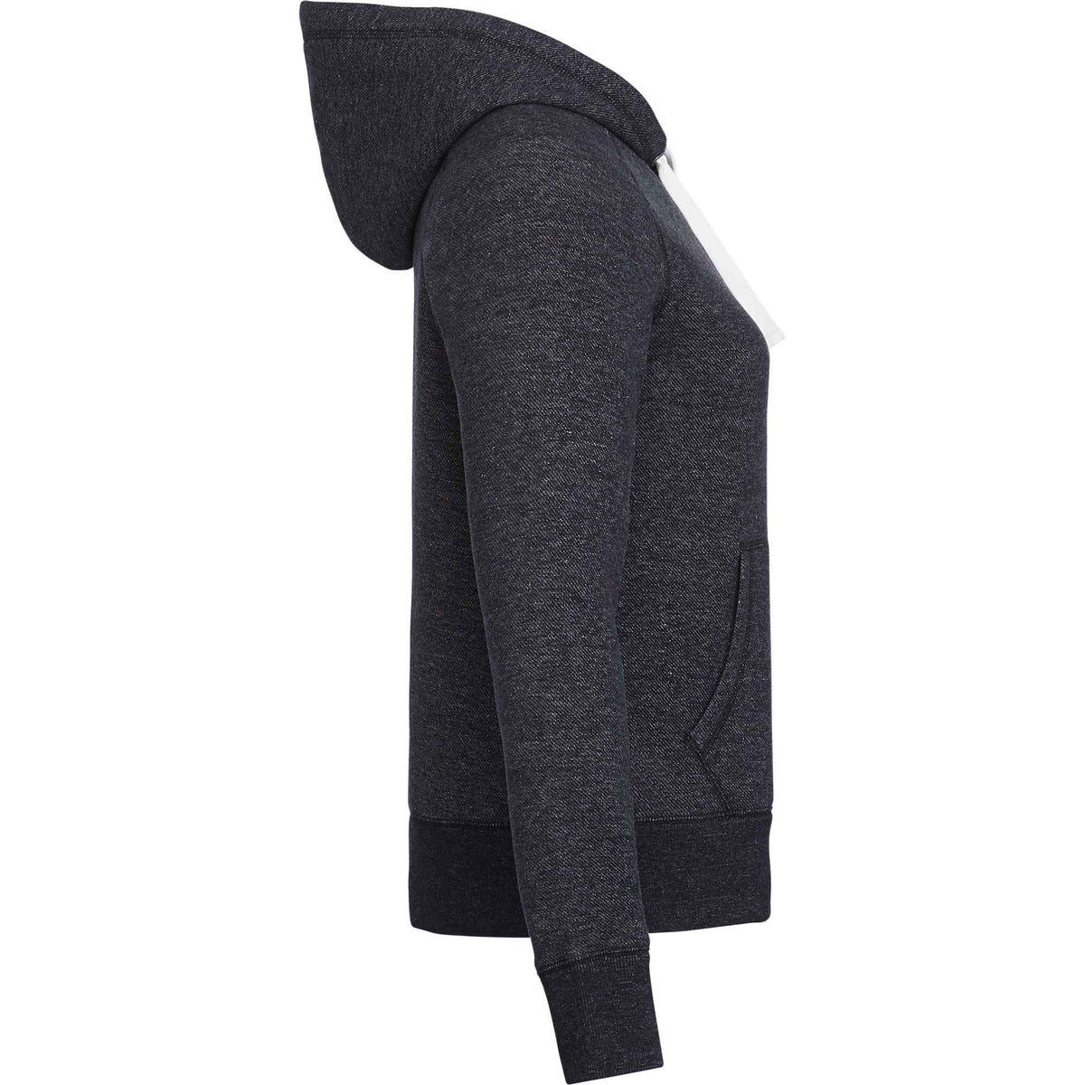 Roots73 Maplegrove Fleece Hoodie for Women Transfer - Black Mix - Right Side