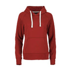 Roots73 Maplegrove Fleece Hoodie for Women Transfer - Dark Red - Front Flat