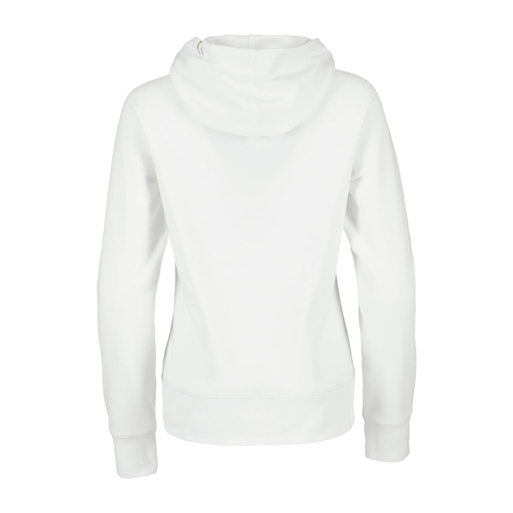 Roots73 Maplegrove Fleece Hoodie for Women Transfer - White - Back Flat