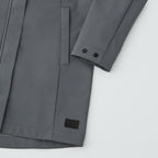 Roots73 Napanee Long Recycled Softshell Jacket for Women Embroidery - Charcoal - Detail 2