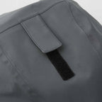 Roots73 Napanee Long Recycled Softshell Jacket for Women Embroidery - Charcoal - Detail Hood Back 2