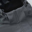 Roots73 Napanee Long Recycled Softshell Jacket for Women Transfer - Charcoal - Detail Collar