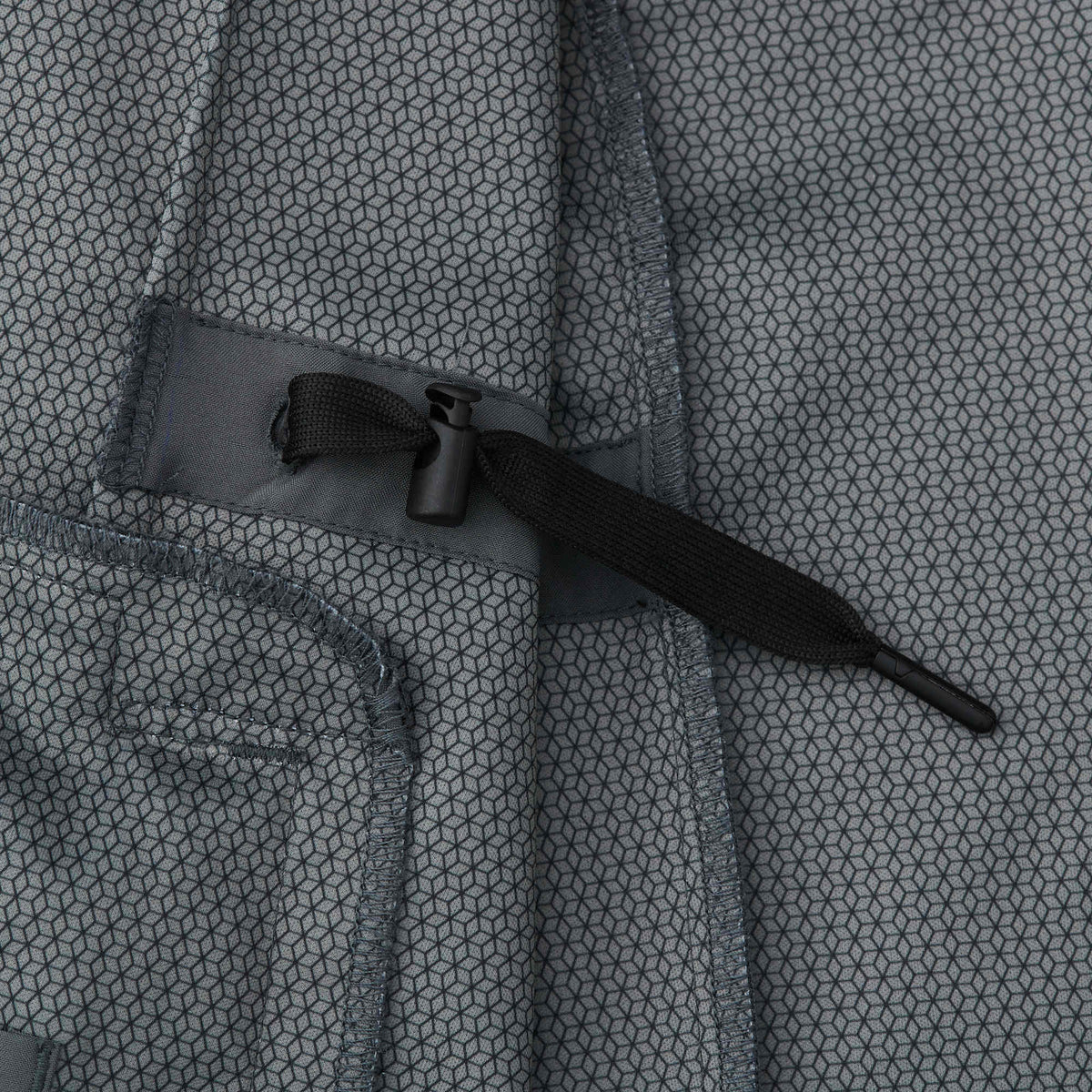 Roots73 Napanee Long Recycled Softshell Jacket for Women Transfer - Charcoal - Detail Inside