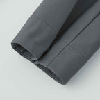 Roots73 Napanee Long Recycled Softshell Jacket for Women Transfer - Charcoal - Detail Sleeve