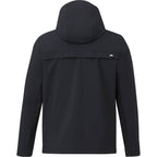 Roots73 Napanee Recycled Waterproof Softshell Jacket for Men Embroidery - Black - Back