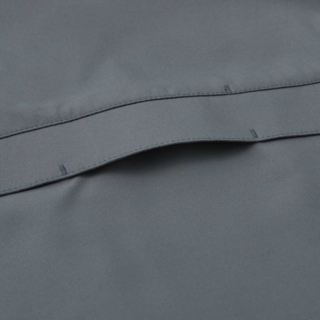 Roots73 Napanee Recycled Waterproof Softshell Jacket for Men Embroidery - Charcoal - Detail Vent