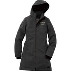 Roots73 Northlake Insulated Waterproof Jacket for Women Transfer - Black - Flat