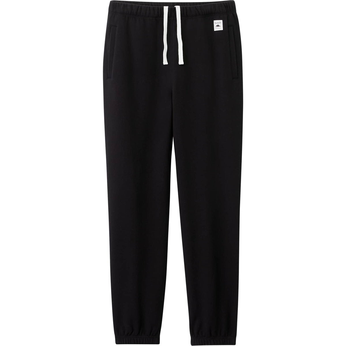 Roots73 Paddlecreek Fleece Pants for Men Transfer - Black - Front