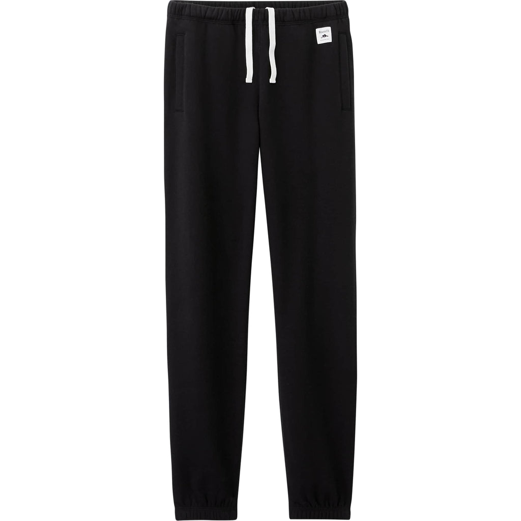Roots73 Paddlecreek Fleece Sweatpants for Women Embroidery - Black - Front