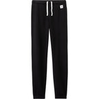 Roots73 Paddlecreek Fleece Sweatpants for Women Embroidery - Black - Front
