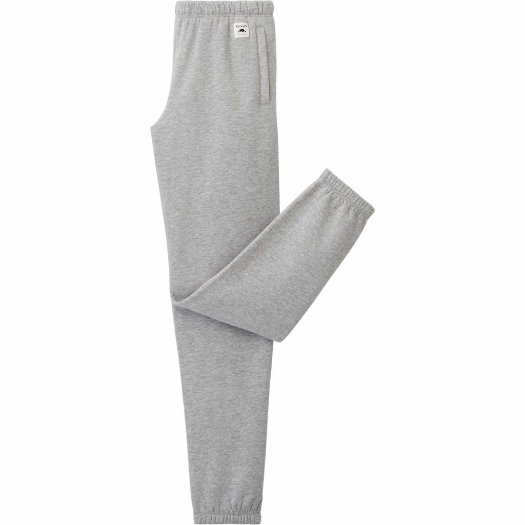Roots73 Paddlecreek Fleece Sweatpants for Women Embroidery - Grey Mix - Right Side