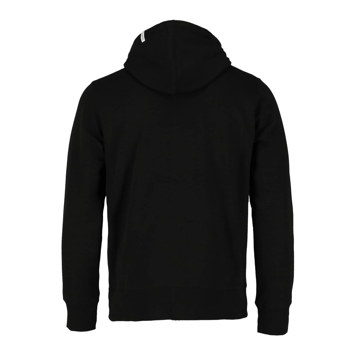 Roots73 Paddlecreek Full Zip Fleece Hoodie for Men Embroidery - Black - Back Flat