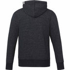 Roots73 Paddlecreek Full Zip Fleece Hoodie for Men Transfer - Black Mix - Back