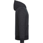 Roots73 Paddlecreek Full Zip Fleece Hoodie for Men Transfer - Black Mix - Right Side