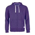 Roots73 Paddlecreek Full Zip Fleece Hoodie for Men Transfer - Bright Purple - Front Flat