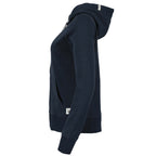 Roots73 Paddlecreek Full Zip Fleece Hoodie for Women Transfer - Atlantic Navy - Flat