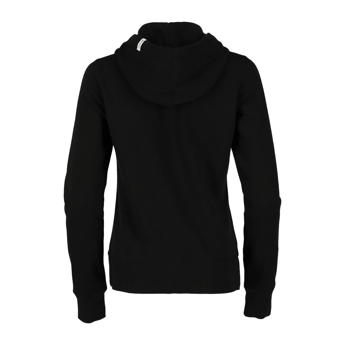 Roots73 Paddlecreek Full Zip Fleece Hoodie for Women Transfer - Black - Back Flat
