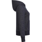 Roots73 Paddlecreek Full Zip Fleece Hoodie for Women Transfer - Black Mix - Right Side