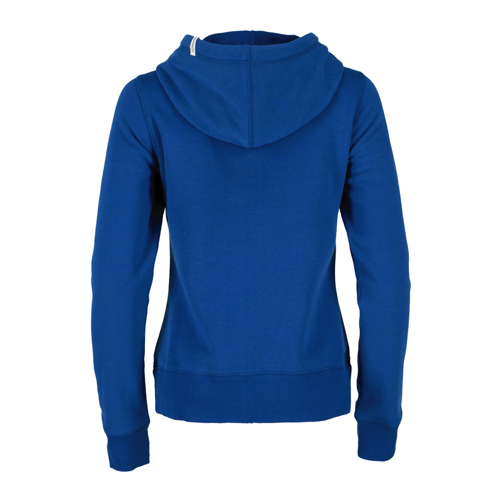 Roots73 Paddlecreek Full Zip Fleece Hoodie for Women Transfer - Cobalt - Back Flat