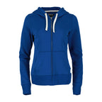 Roots73 Paddlecreek Full Zip Fleece Hoodie for Women Transfer - Cobalt - Front Flat