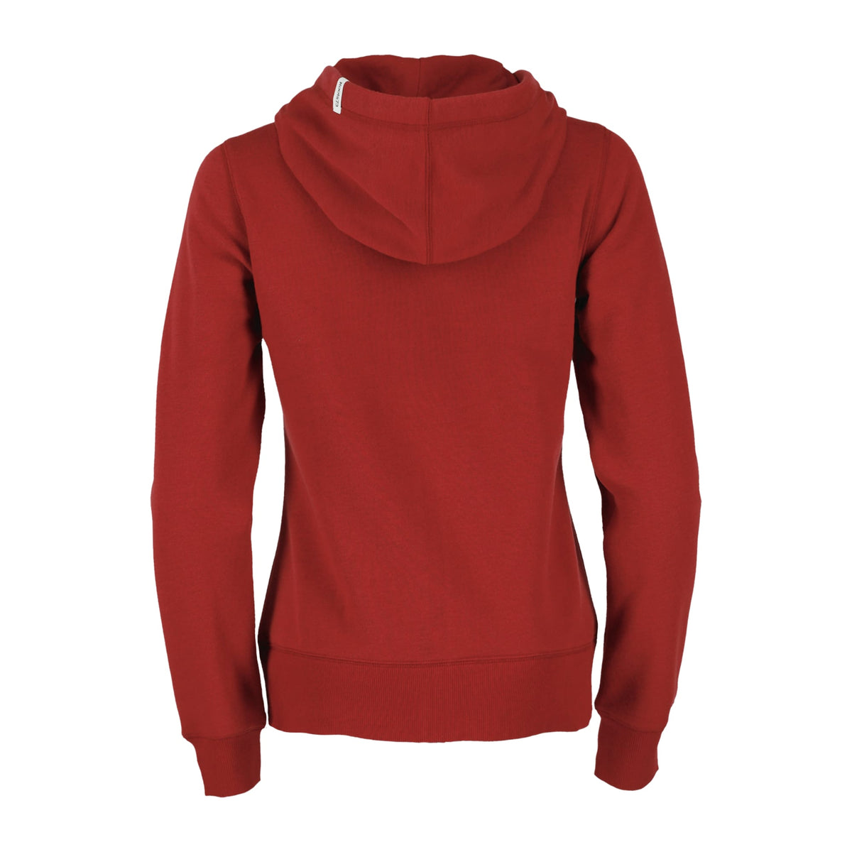 Roots73 Paddlecreek Full Zip Fleece Hoodie for Women Transfer - Dark Red - Back Flat