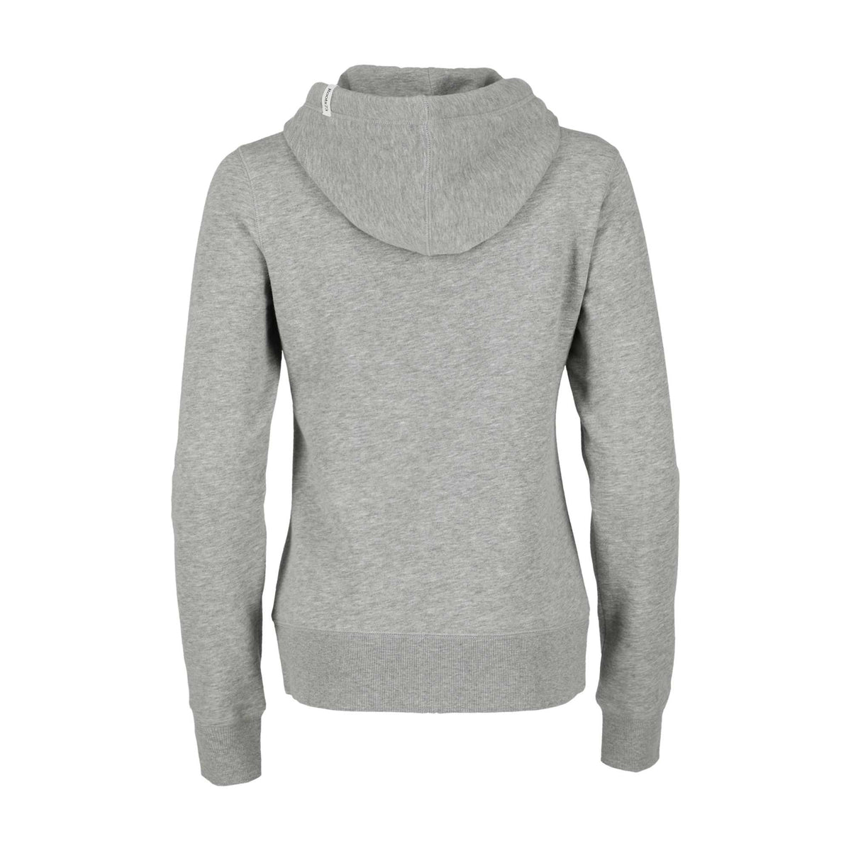 Roots73 Paddlecreek Full Zip Fleece Hoodie for Women Transfer - Grey Mix - Back Flat