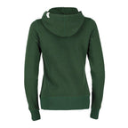 Roots73 Paddlecreek Full Zip Fleece Hoodie for Women Transfer - Pine Green - Back Flat