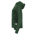 Roots73 Paddlecreek Full Zip Fleece Hoodie for Women Transfer - Pine Green - Flat