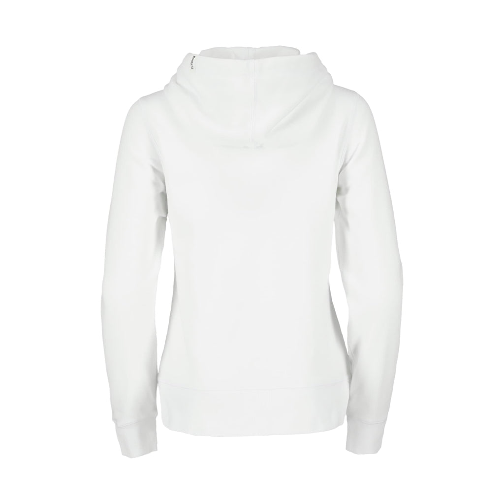 Roots73 Paddlecreek Full Zip Fleece Hoodie for Women Transfer - White - Back Flat