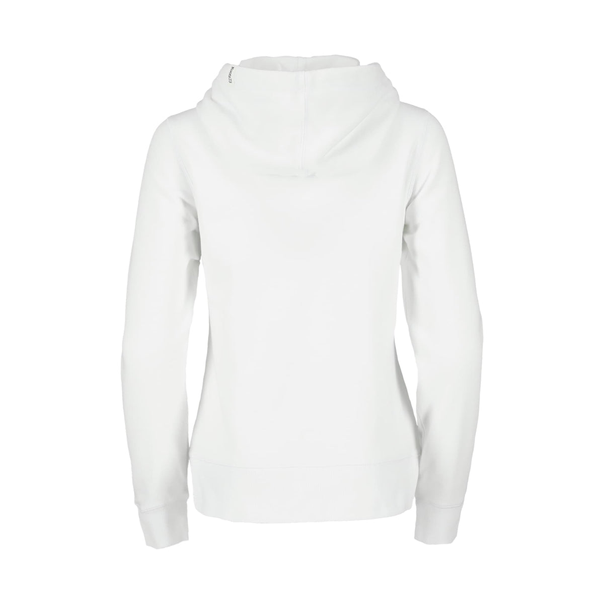 Roots73 Paddlecreek Full Zip Fleece Hoodie for Women Transfer - White - Back Flat