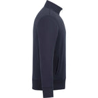 Roots73 Paddlecreek Sueded Fleece Quarter Zip for Men Transfer - Atlantic Navy - Right Side