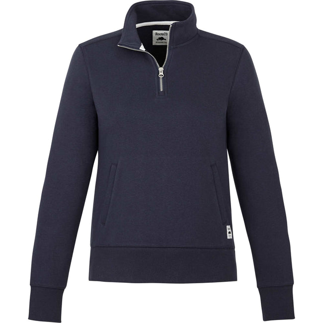 Roots73 Paddlecreek Sueded Fleece Quarter Zip for Women Transfer