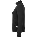 Roots73 Paddlecreek Sueded Fleece Quarter Zip for Women Transfer - Black - Left Side